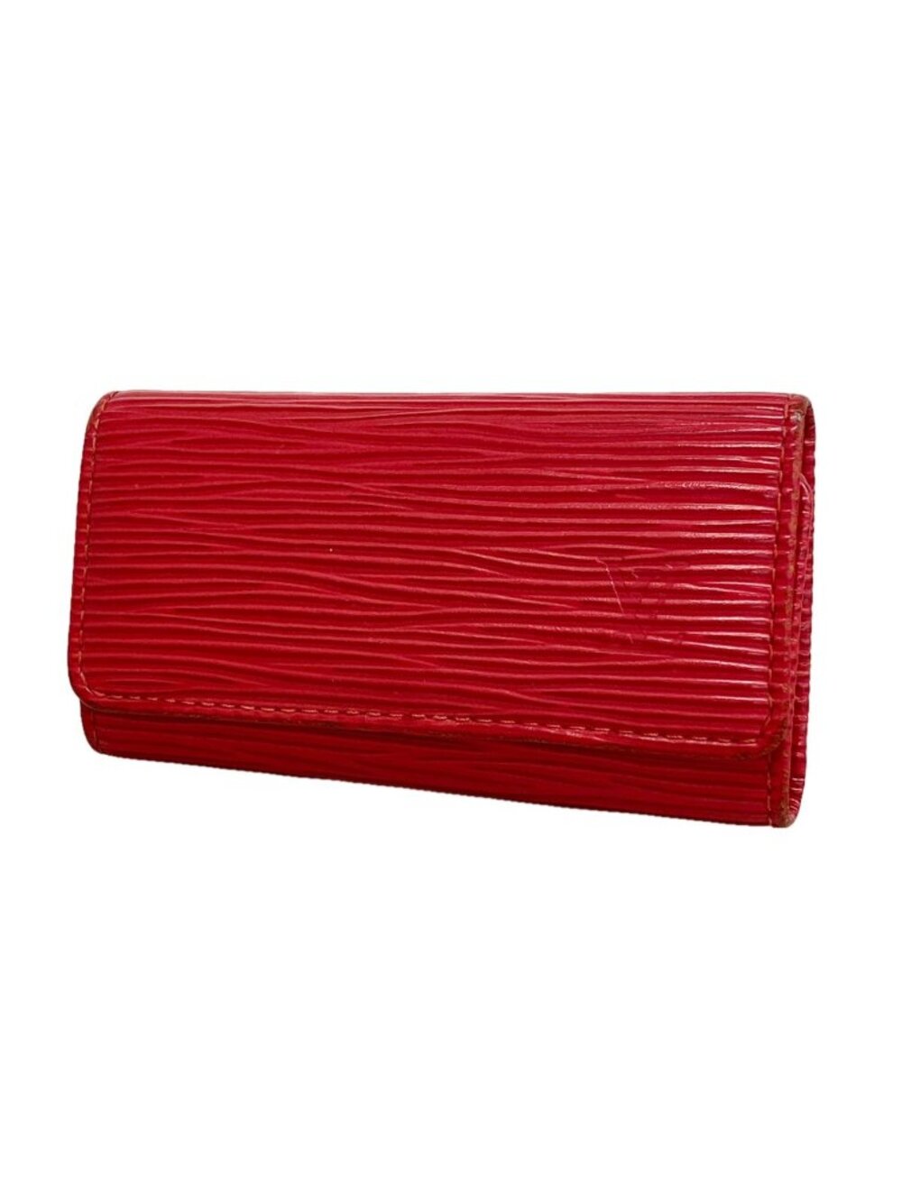 Louis Vuitton Key Case Epi Multicles 4 Castilian Red Key Holder
